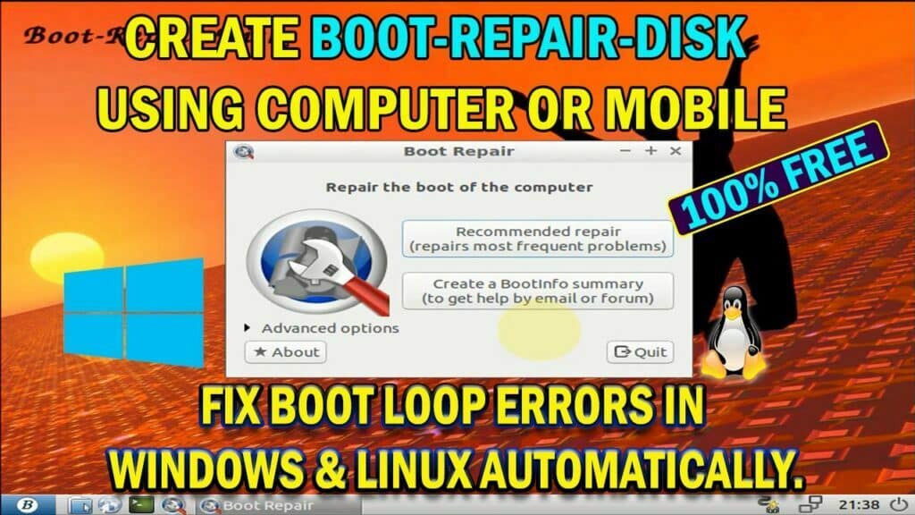 How to Create a Recovery Disk Using Boot Repair Disk ISO File