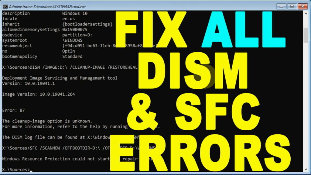 How To Fix All Dism And Sfc Errors In Windows 10 And 11 8814